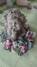 Lade das Bild in den Galerie-Viewer, Poli Figur in Betonoptik &quot;Engelsgesicht&quot;

